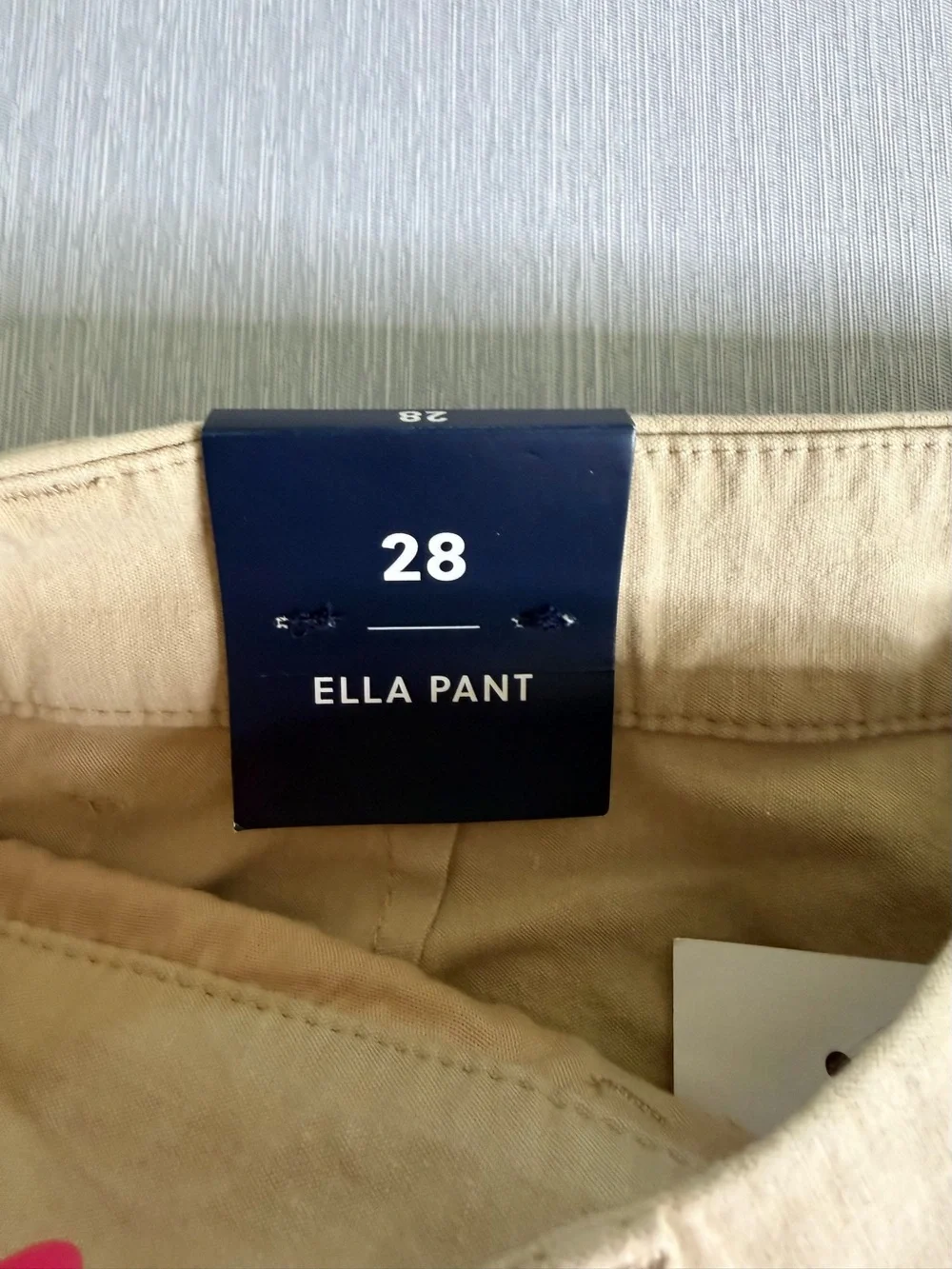 J. Crew Ella wide-leg cropped pant Light Khaki Size 28 NWT